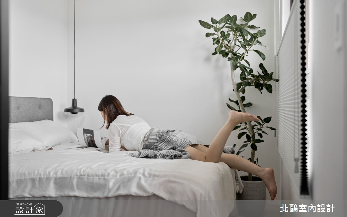 13坪新成屋(5年以下)＿北歐風臥室案例圖片＿北鷗室內設計＿北鷗_72Paul House之15