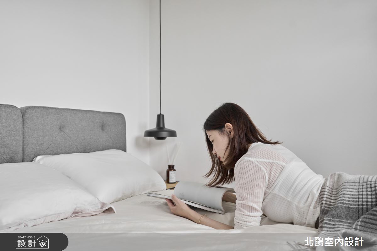 13坪新成屋(5年以下)＿北歐風臥室案例圖片＿北鷗室內設計＿北鷗_72Paul House之16