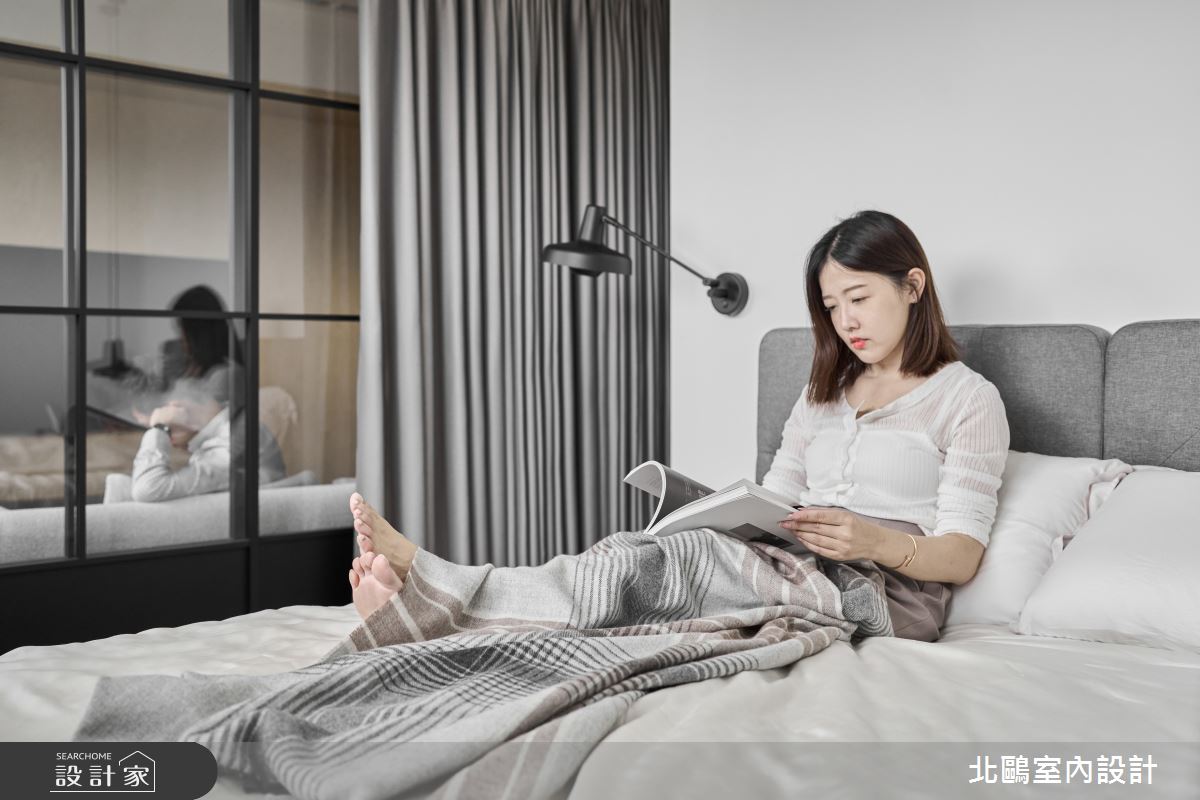13坪新成屋(5年以下)＿北歐風臥室案例圖片＿北鷗室內設計＿北鷗_72Paul House之18
