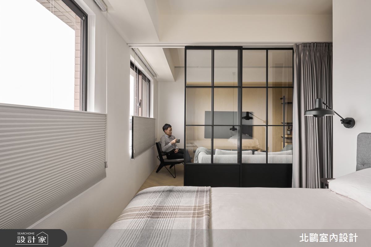13坪新成屋(5年以下)＿北歐風臥室案例圖片＿北鷗室內設計＿北鷗_72Paul House之19
