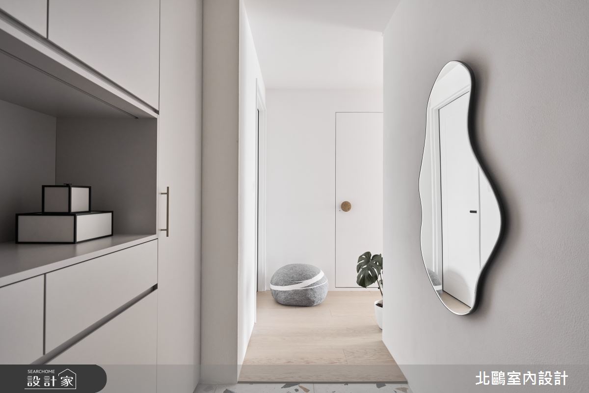 27坪新成屋(5年以下)＿北歐風玄關案例圖片＿北鷗室內設計＿北鷗_73Ariel House之1