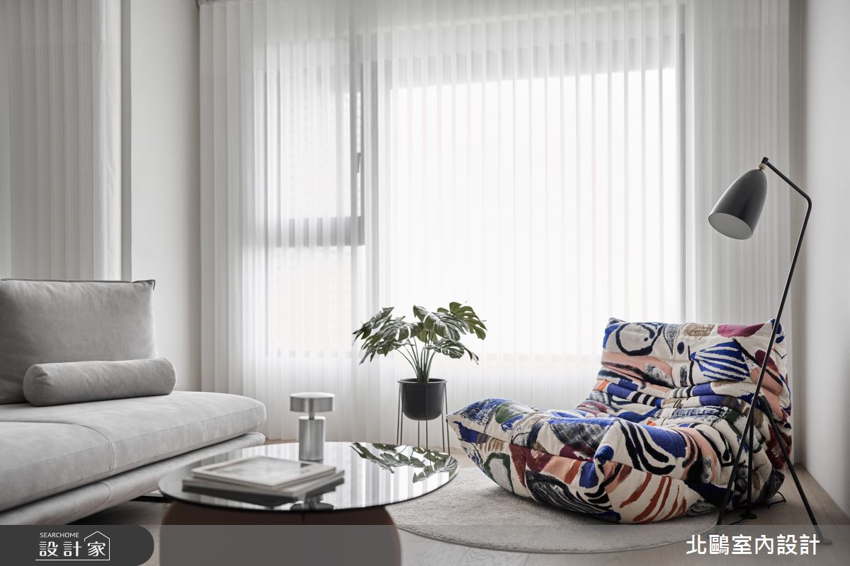 27坪新成屋(5年以下)＿北歐風客廳案例圖片＿北鷗室內設計＿北鷗_73Ariel House之5