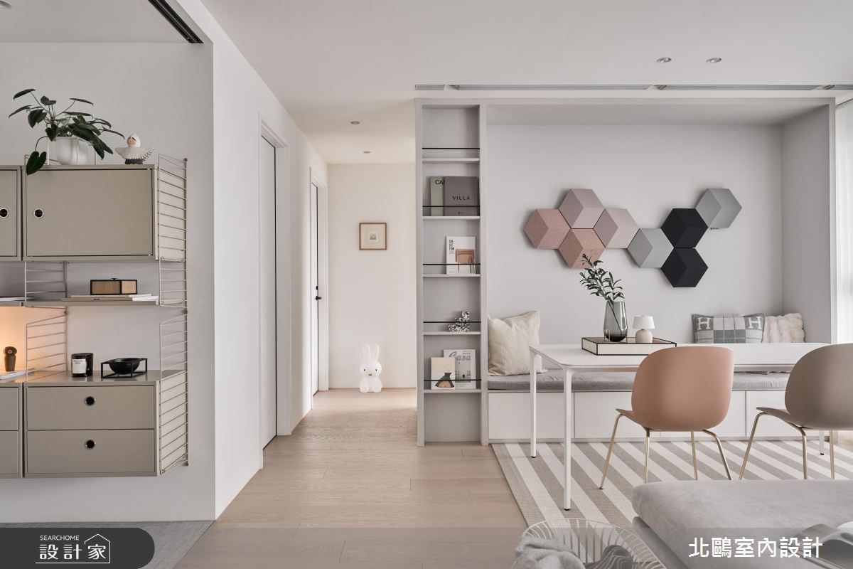 27坪新成屋(5年以下)＿北歐風客廳餐廳案例圖片＿北鷗室內設計＿北鷗_73Ariel House之13