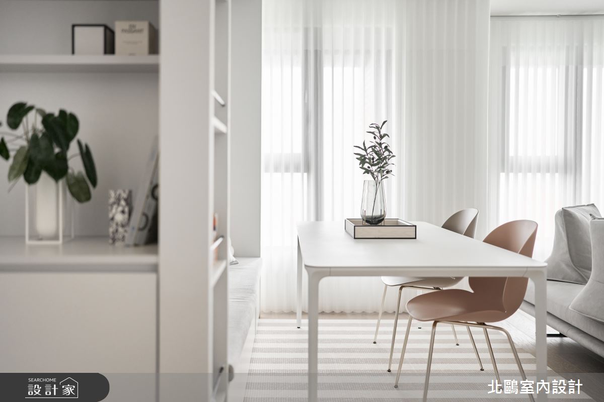 27坪新成屋(5年以下)＿北歐風餐廳案例圖片＿北鷗室內設計＿北鷗_73Ariel House之16