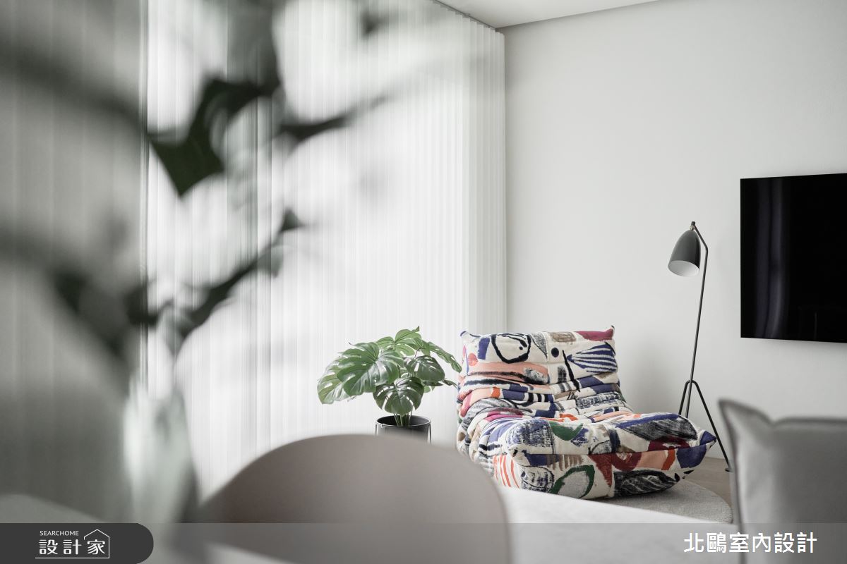 27坪新成屋(5年以下)＿北歐風客廳案例圖片＿北鷗室內設計＿北鷗_73Ariel House之10