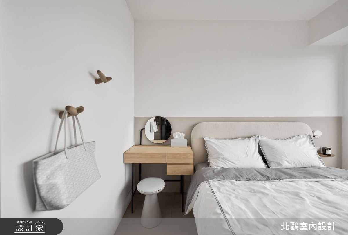 27坪新成屋(5年以下)＿北歐風臥室案例圖片＿北鷗室內設計＿北鷗_73Ariel House之24