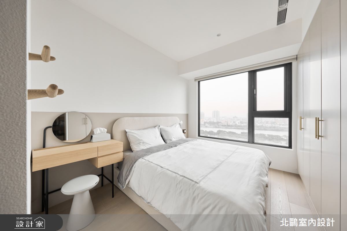 27坪新成屋(5年以下)＿北歐風臥室案例圖片＿北鷗室內設計＿北鷗_73Ariel House之25