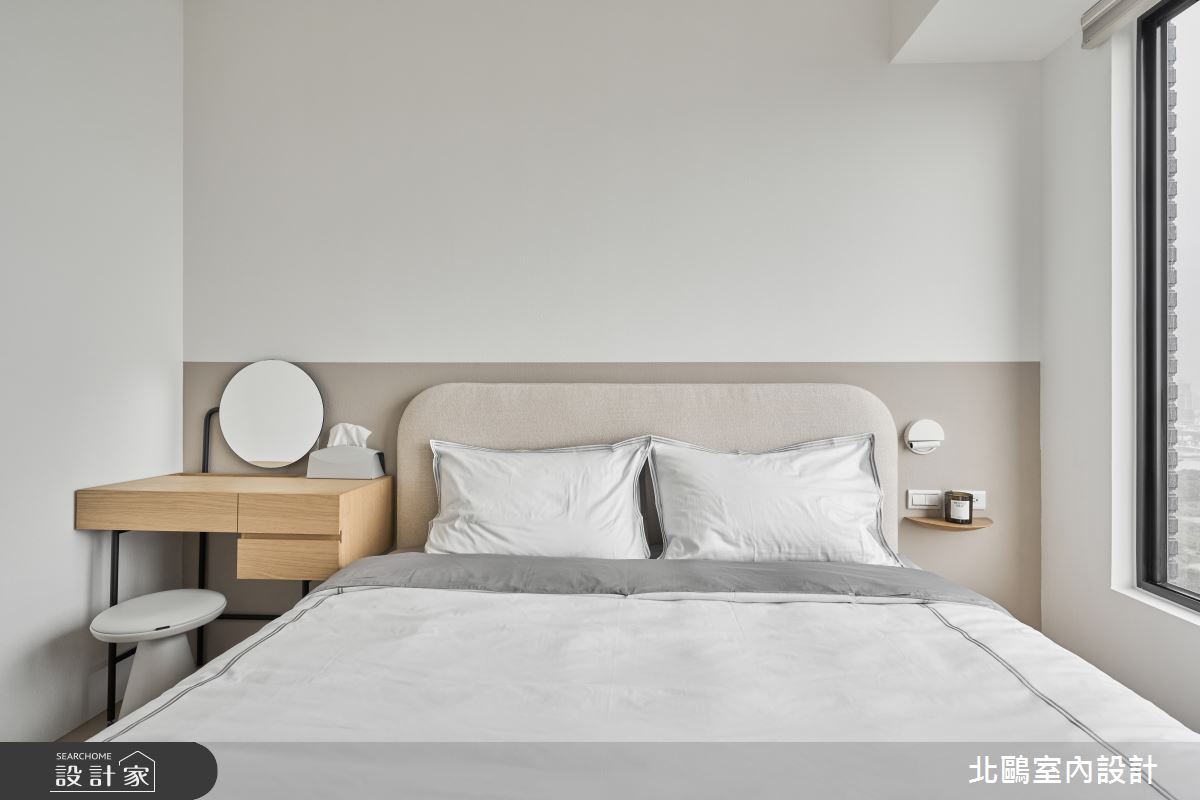 27坪新成屋(5年以下)＿北歐風臥室案例圖片＿北鷗室內設計＿北鷗_73Ariel House之26