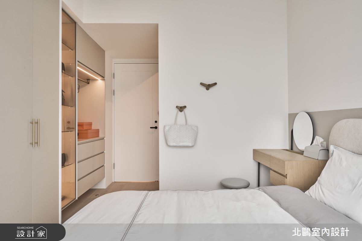 27坪新成屋(5年以下)＿北歐風臥室案例圖片＿北鷗室內設計＿北鷗_73Ariel House之27