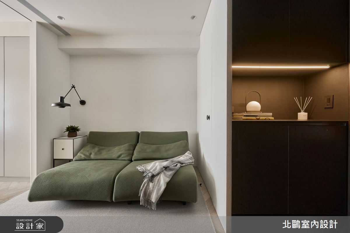 10坪新成屋(5年以下)＿北歐風玄關客廳案例圖片＿北鷗室內設計＿北鷗_74Enfys House之2