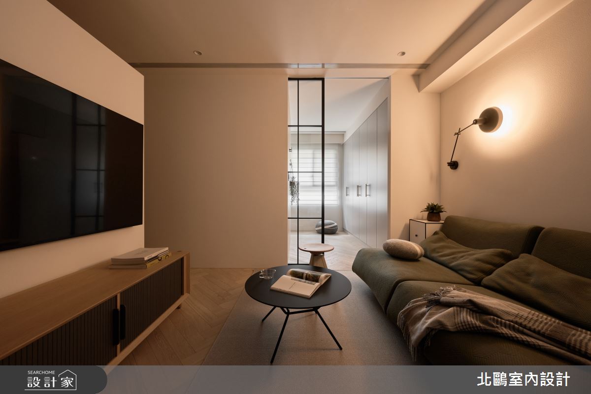10坪新成屋(5年以下)＿北歐風客廳案例圖片＿北鷗室內設計＿北鷗_74Enfys House之6