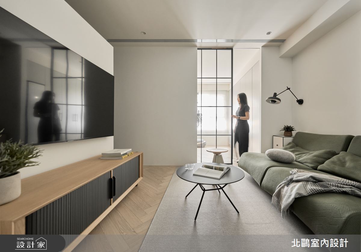 10坪新成屋(5年以下)＿北歐風客廳案例圖片＿北鷗室內設計＿北鷗_74Enfys House之5