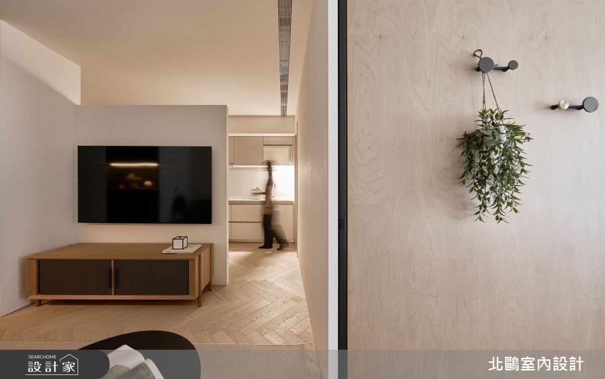 10坪新成屋(5年以下)＿北歐風客廳案例圖片＿北鷗室內設計＿北鷗_74Enfys House之11