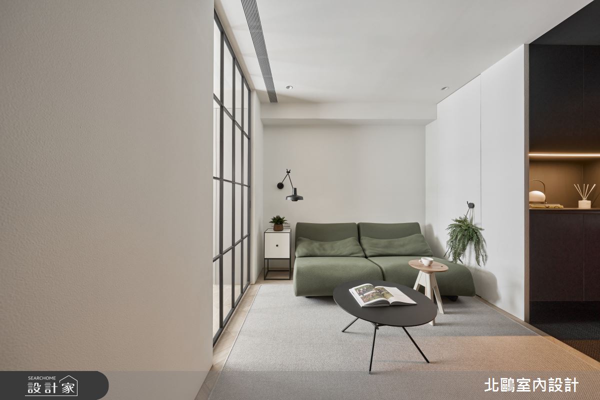 10坪新成屋(5年以下)＿北歐風客廳案例圖片＿北鷗室內設計＿北鷗_74Enfys House之4