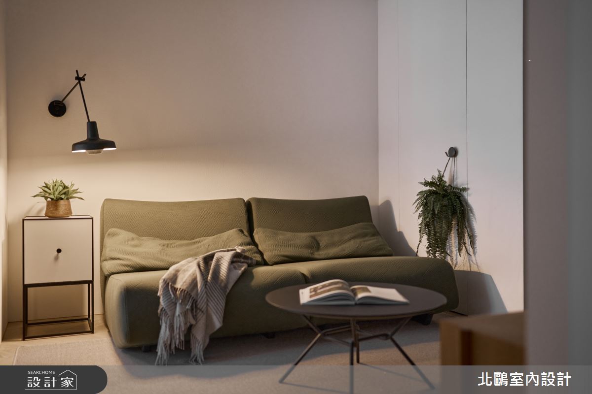 10坪新成屋(5年以下)＿北歐風客廳案例圖片＿北鷗室內設計＿北鷗_74Enfys House之7