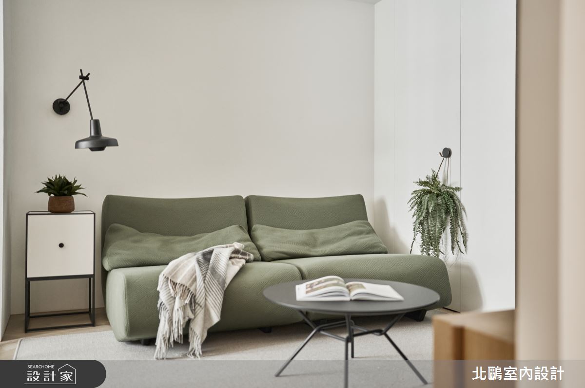 10坪新成屋(5年以下)＿北歐風客廳案例圖片＿北鷗室內設計＿北鷗_74Enfys House之9