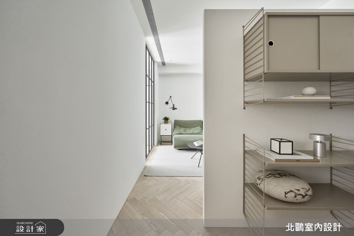 10坪新成屋(5年以下)＿北歐風客廳餐廳案例圖片＿北鷗室內設計＿北鷗_74Enfys House之12
