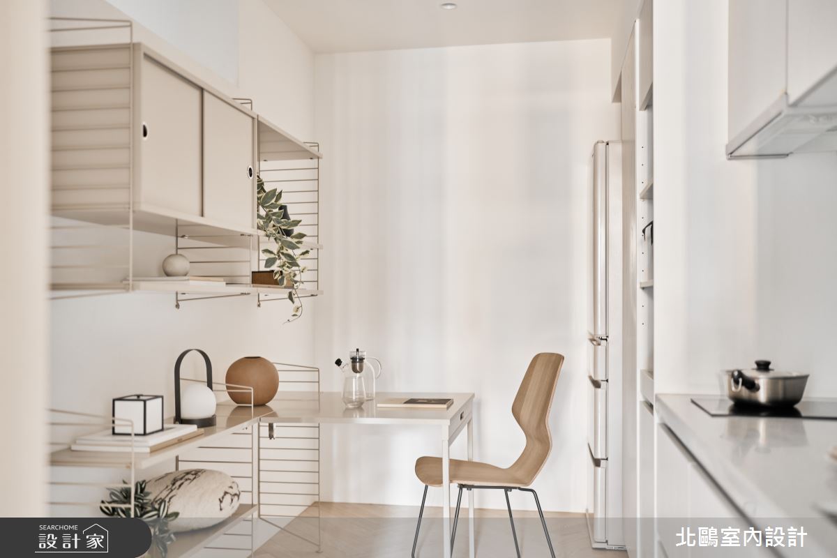 10坪新成屋(5年以下)＿北歐風餐廳廚房案例圖片＿北鷗室內設計＿北鷗_74Enfys House之15