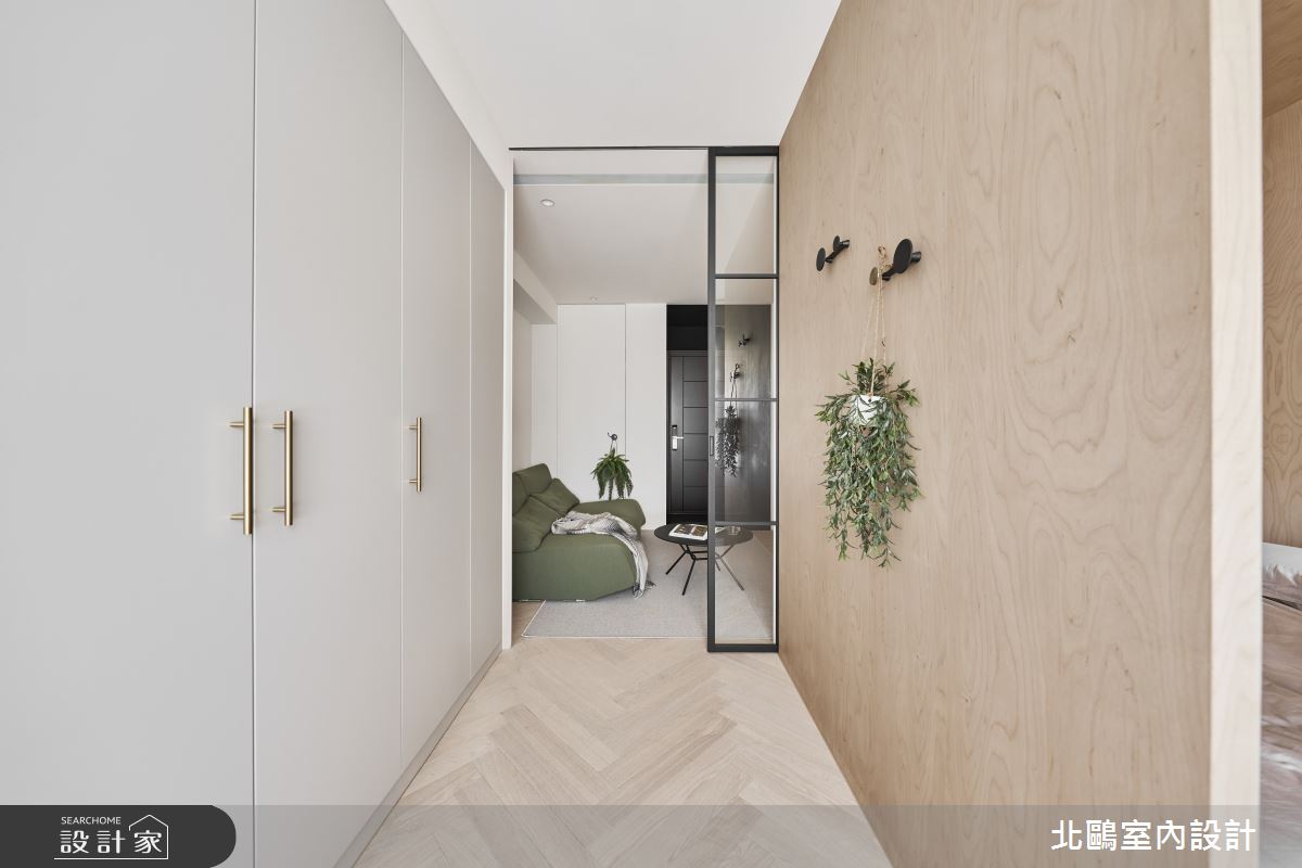 10坪新成屋(5年以下)＿北歐風客廳臥室案例圖片＿北鷗室內設計＿北鷗_74Enfys House之17
