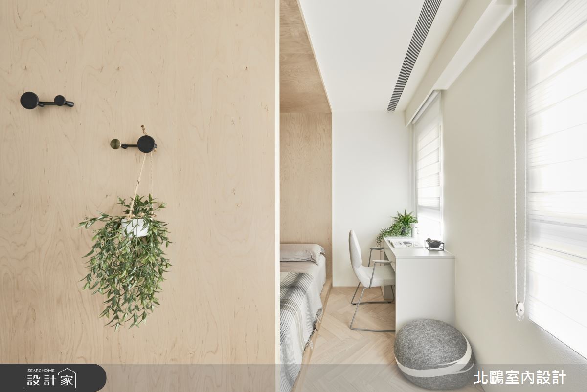 10坪新成屋(5年以下)＿北歐風臥室案例圖片＿北鷗室內設計＿北鷗_74Enfys House之19