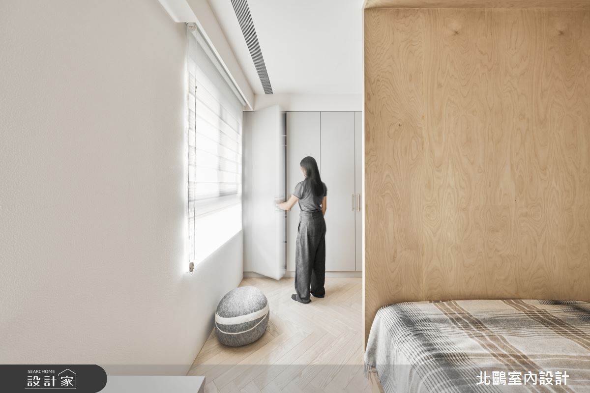 10坪新成屋(5年以下)＿北歐風臥室案例圖片＿北鷗室內設計＿北鷗_74Enfys House之22