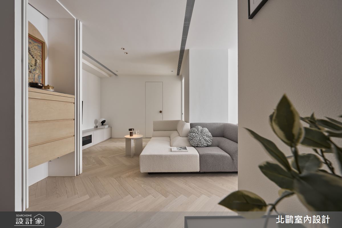 16坪新成屋(5年以下)＿北歐風客廳案例圖片＿北鷗室內設計＿北鷗_75Tali House之2