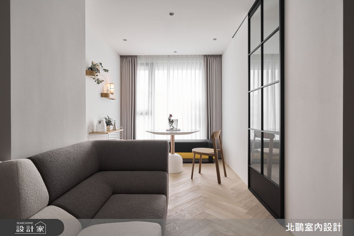 16坪新成屋(5年以下)＿北歐風客廳案例圖片＿北鷗室內設計＿北鷗_75Tali House之10