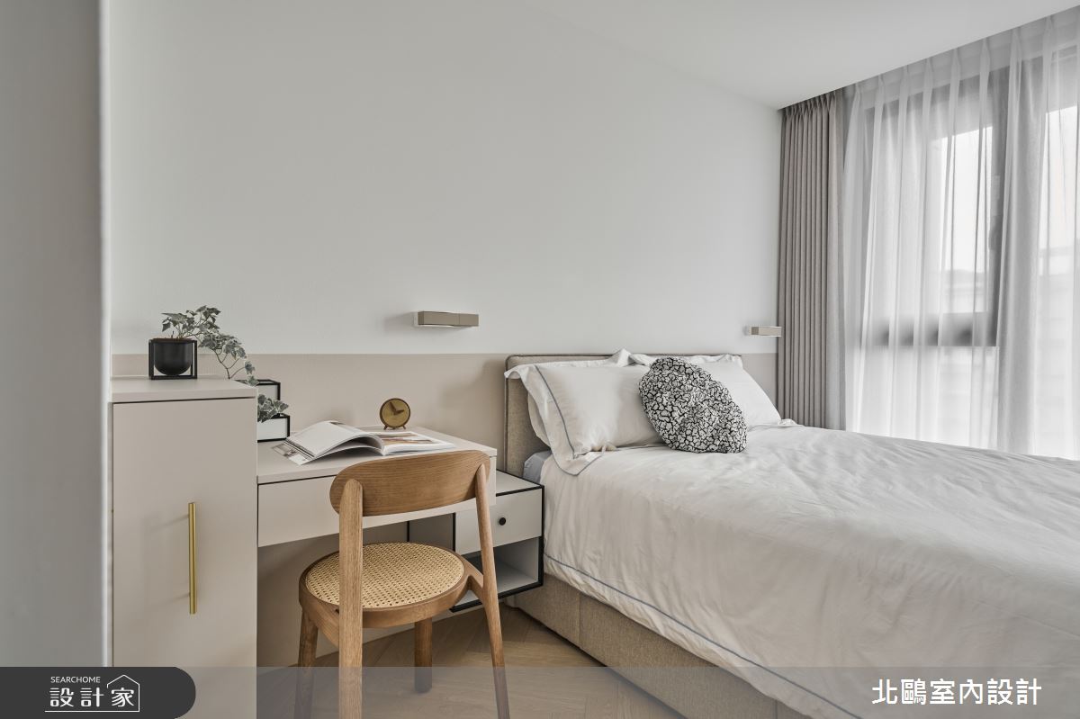 16坪新成屋(5年以下)＿北歐風臥室案例圖片＿北鷗室內設計＿北鷗_75Tali House之22