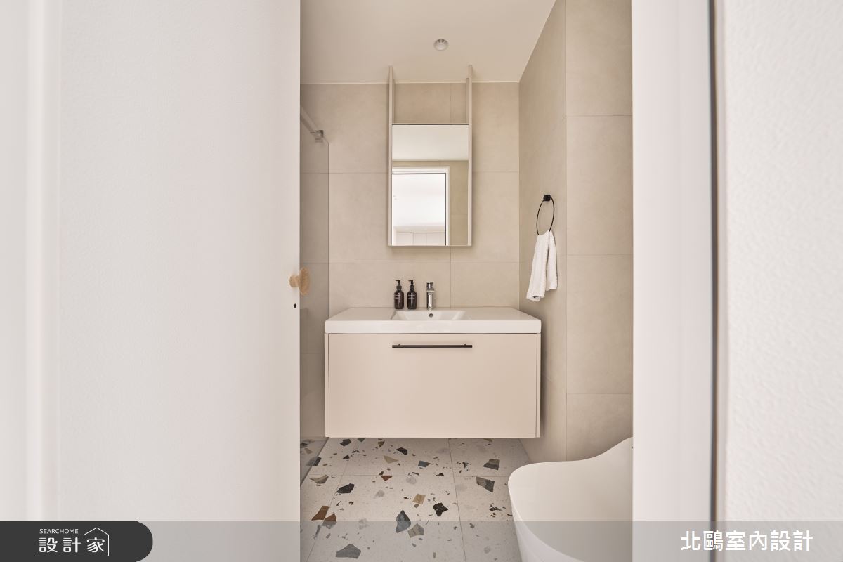 16坪新成屋(5年以下)＿北歐風浴室案例圖片＿北鷗室內設計＿北鷗_75Tali House之23