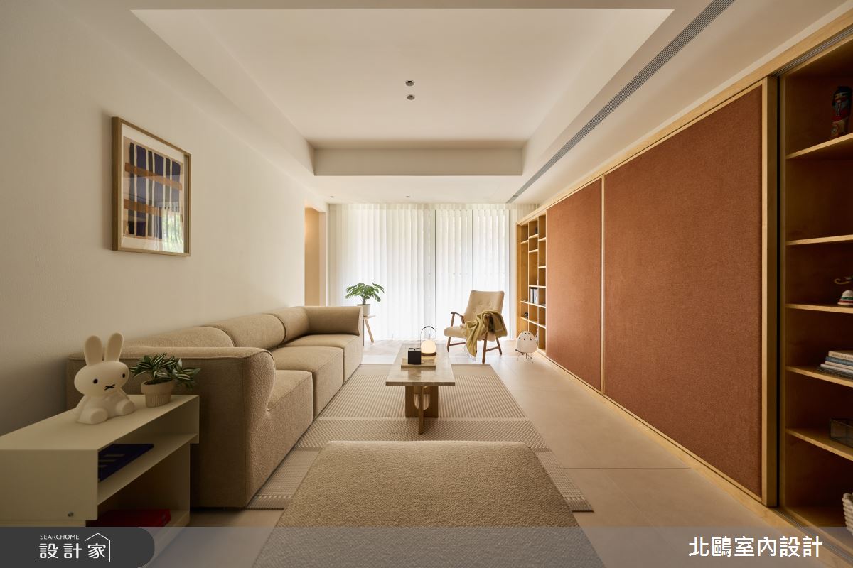 34坪新古屋(10年以下)＿北歐風客廳案例圖片＿北鷗室內設計＿北鷗_76Amala Crystal House之2