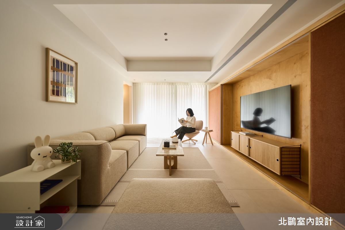 34坪新古屋(10年以下)＿北歐風客廳案例圖片＿北鷗室內設計＿北鷗_76Amala Crystal House之4