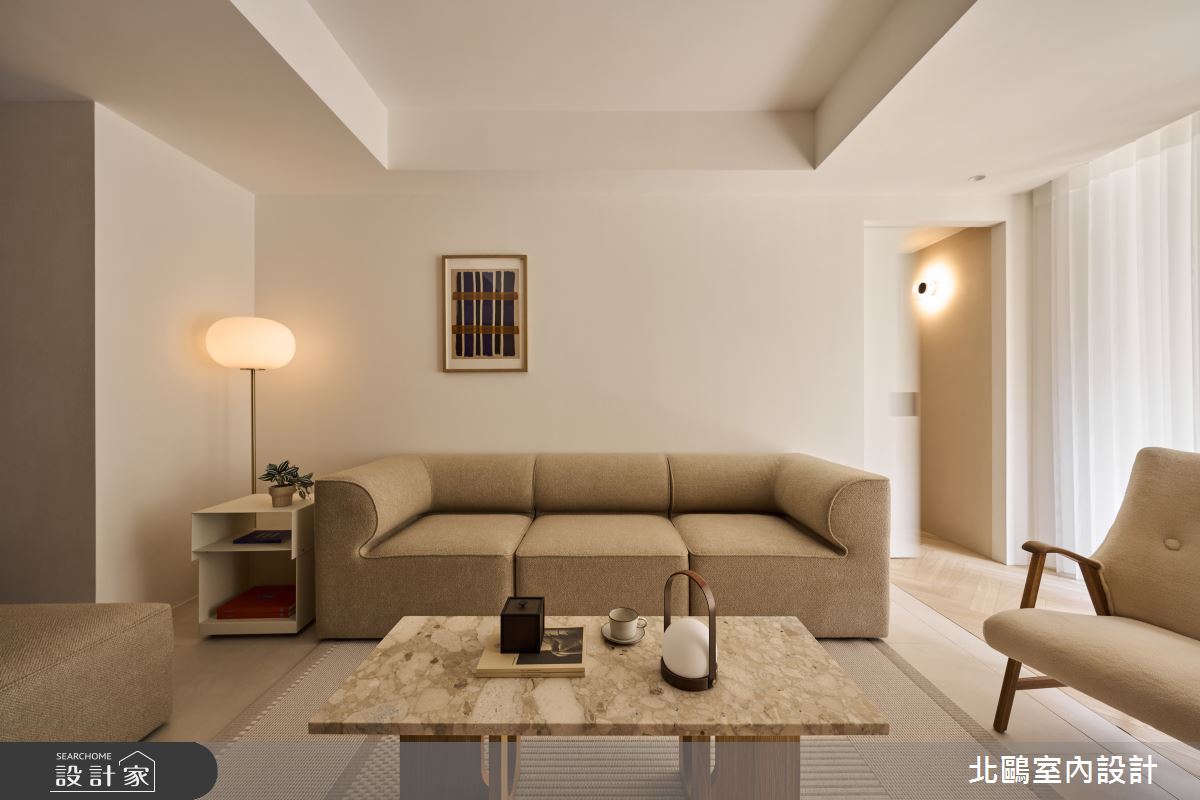 34坪新古屋(10年以下)＿北歐風客廳案例圖片＿北鷗室內設計＿北鷗_76Amala Crystal House之7