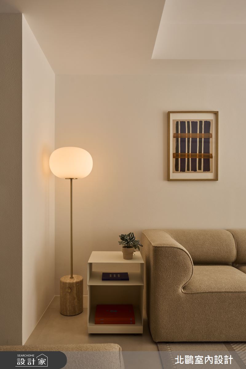 34坪新古屋(10年以下)＿北歐風客廳案例圖片＿北鷗室內設計＿北鷗_76Amala Crystal House之8