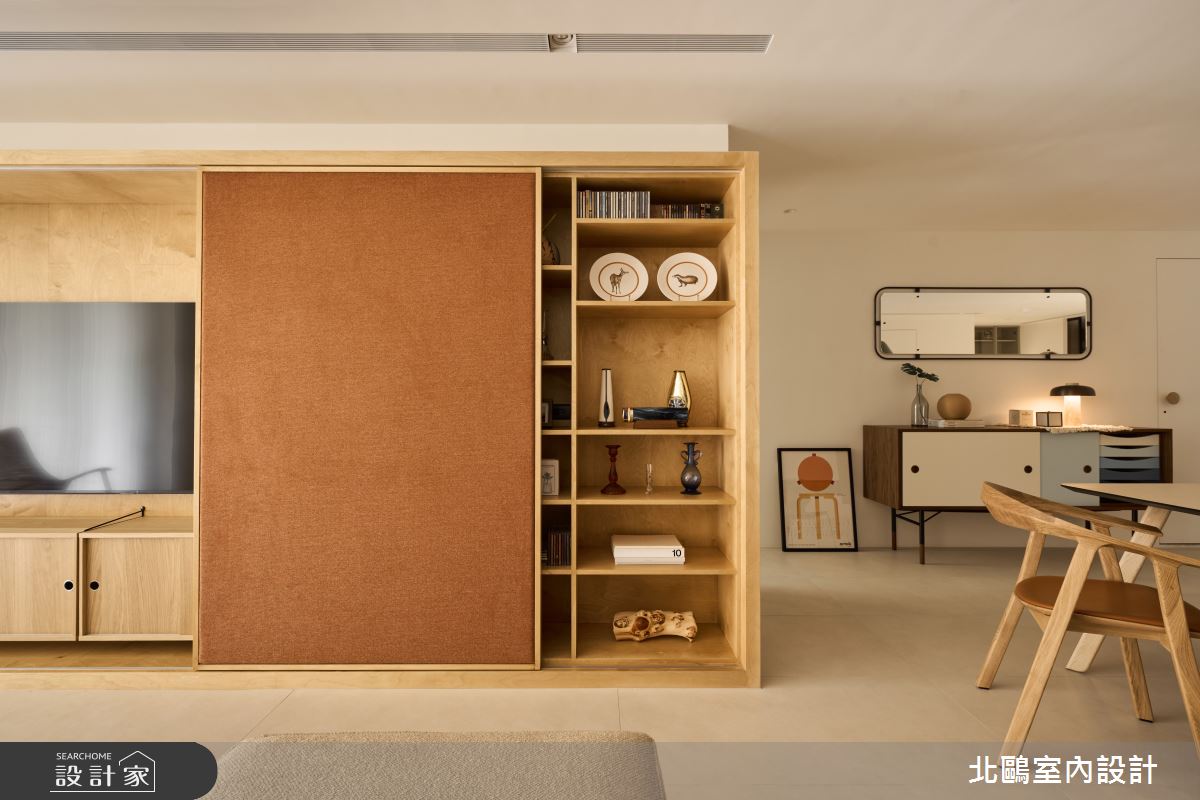 34坪新古屋(10年以下)＿北歐風客廳餐廳案例圖片＿北鷗室內設計＿北鷗_76Amala Crystal House之13