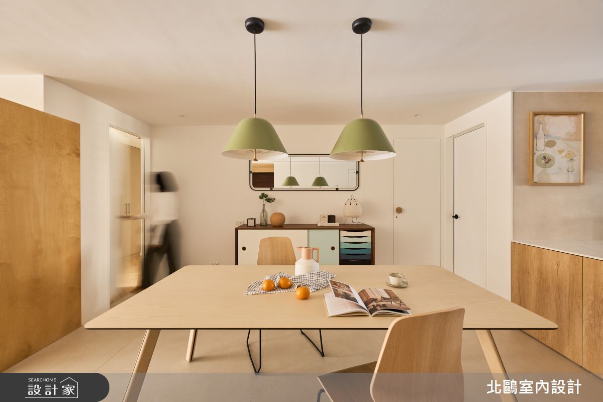 34坪新古屋(10年以下)＿北歐風餐廳案例圖片＿北鷗室內設計＿北鷗_76Amala Crystal House之4319