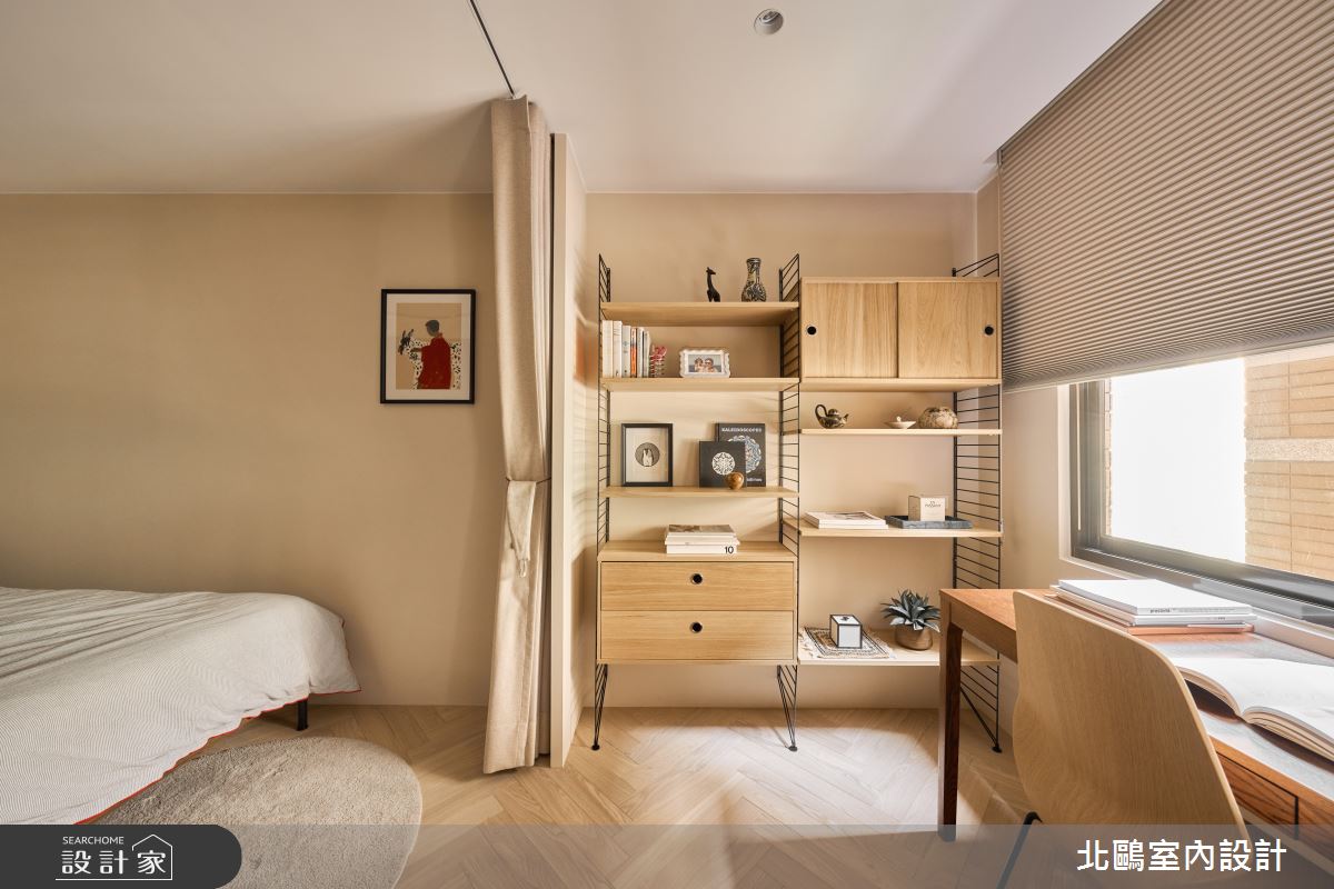 34坪新古屋(10年以下)＿北歐風臥室案例圖片＿北鷗室內設計＿北鷗_76Amala Crystal House之23