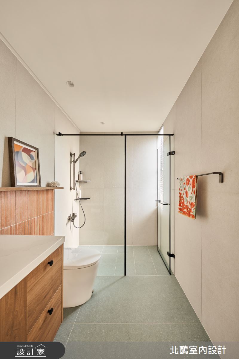 34坪新古屋(10年以下)＿北歐風浴室案例圖片＿北鷗室內設計＿北鷗_76Amala Crystal House之27