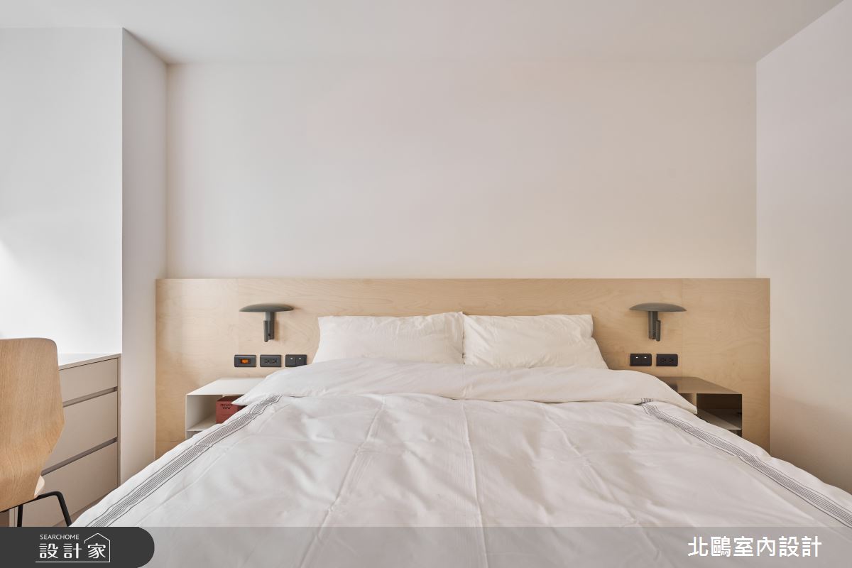 34坪新古屋(10年以下)＿北歐風臥室案例圖片＿北鷗室內設計＿北鷗_76Amala Crystal House之29