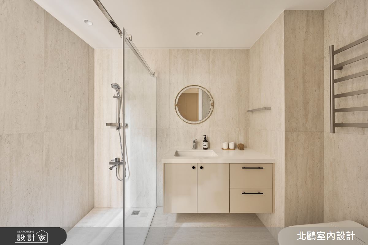 34坪新古屋(10年以下)＿北歐風浴室案例圖片＿北鷗室內設計＿北鷗_76Amala Crystal House之31