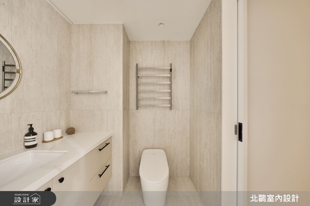 34坪新古屋(10年以下)＿北歐風浴室案例圖片＿北鷗室內設計＿北鷗_76Amala Crystal House之32