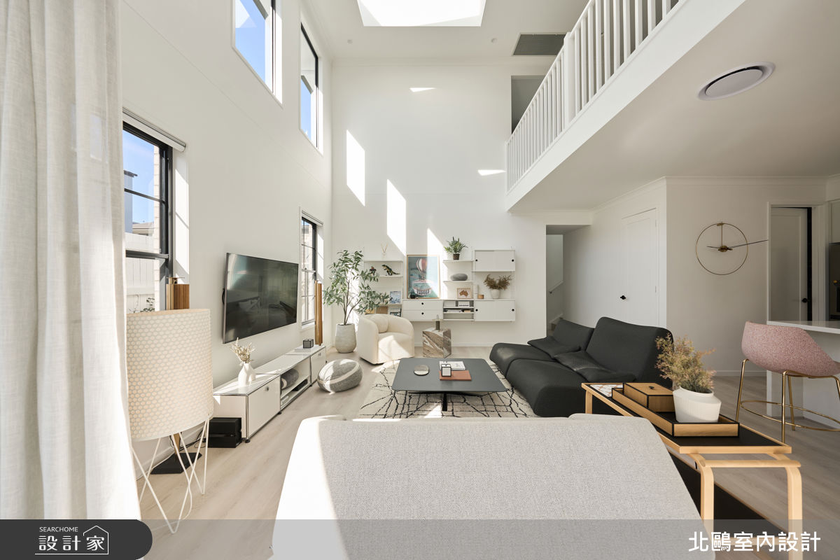 34坪毛胚屋＿北歐風客廳案例圖片＿北鷗室內設計＿北鷗_80Brisbane House之4