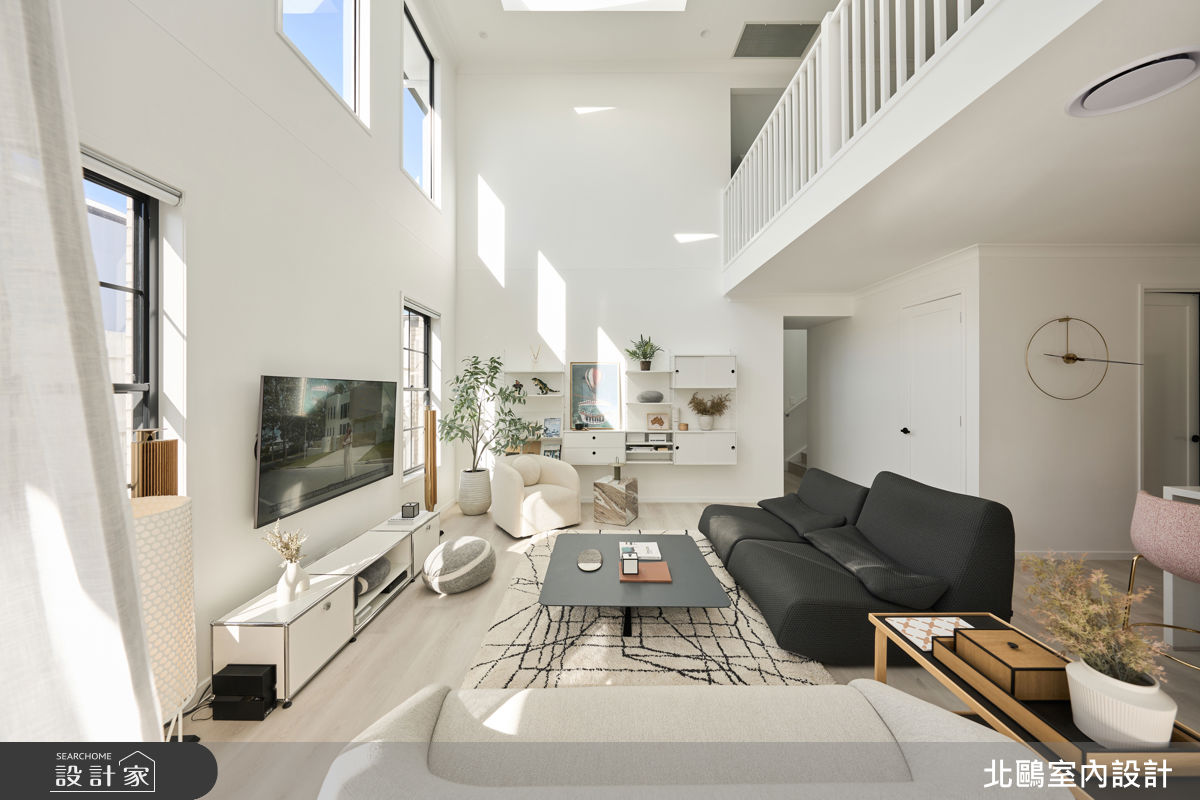 34坪毛胚屋＿北歐風客廳案例圖片＿北鷗室內設計＿北鷗_80Brisbane House之5