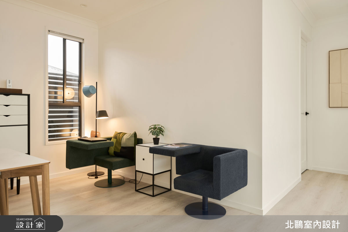 34坪毛胚屋＿北歐風書房案例圖片＿北鷗室內設計＿北鷗_80Brisbane House之31