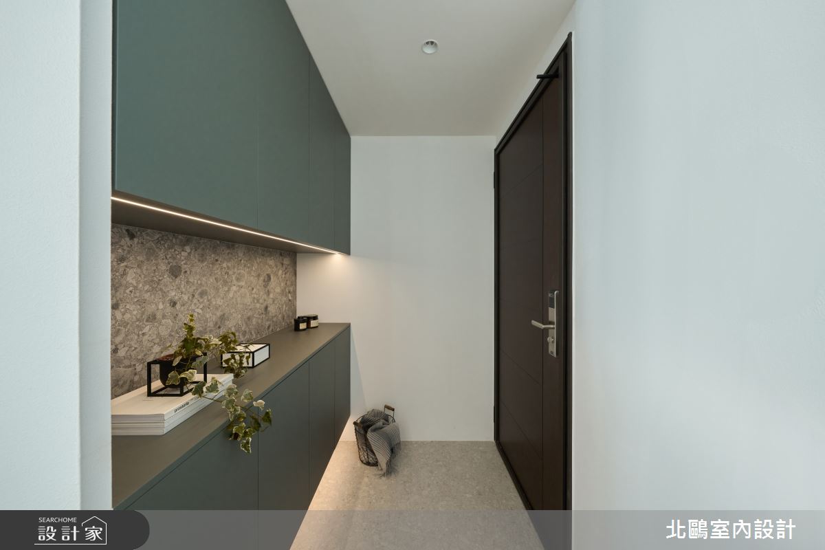 新成屋(5年以下)＿北歐風玄關案例圖片＿北鷗室內設計＿北鷗_77Suzy House之1