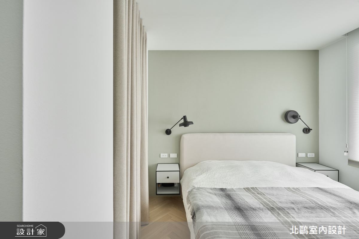 新成屋(5年以下)＿北歐風臥室案例圖片＿北鷗室內設計＿北鷗_77Suzy House之20