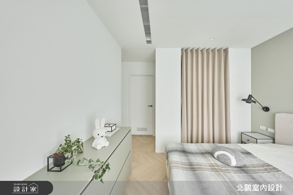 新成屋(5年以下)＿北歐風臥室案例圖片＿北鷗室內設計＿北鷗_77Suzy House之21