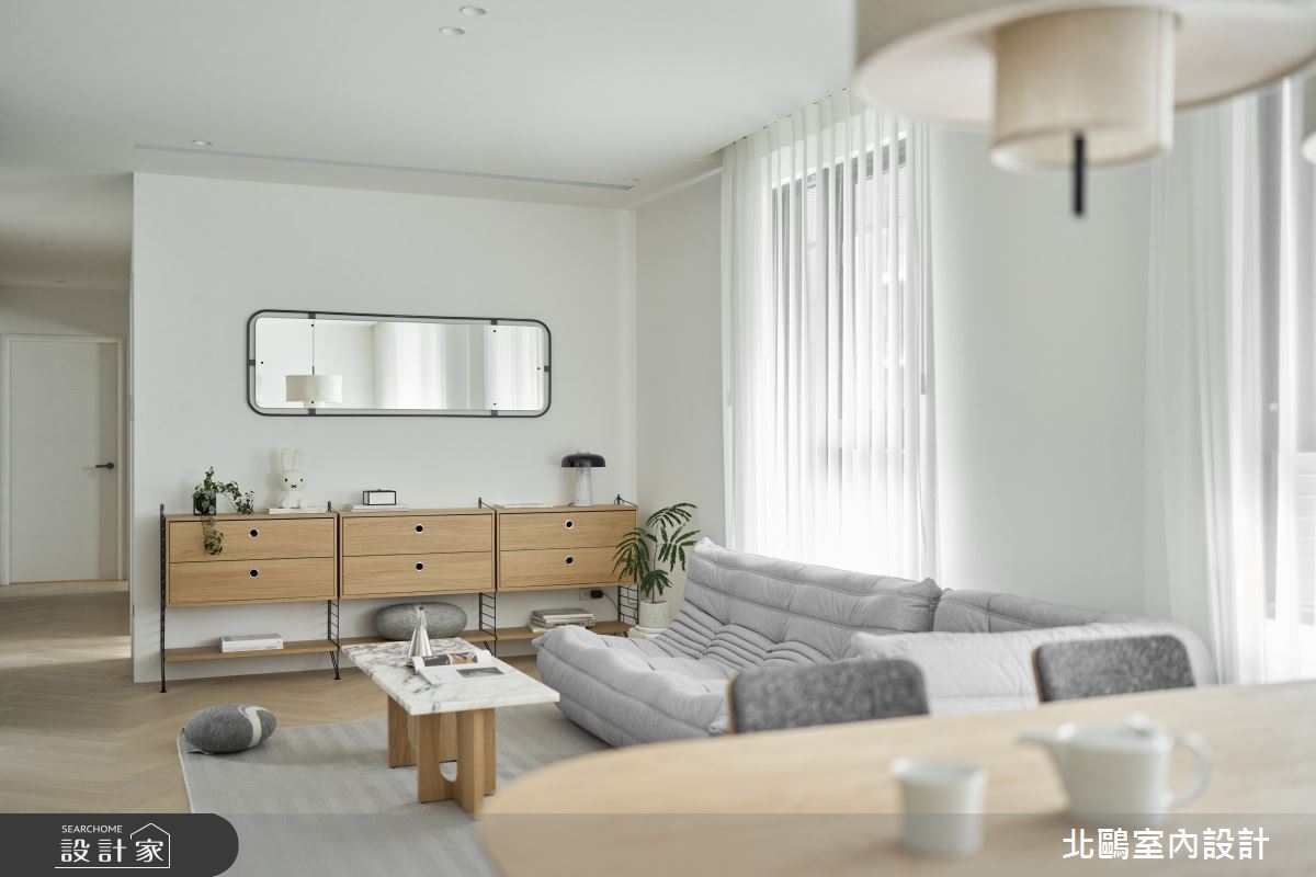 新成屋(5年以下)＿北歐風客廳餐廳案例圖片＿北鷗室內設計＿北鷗_77Suzy House之19