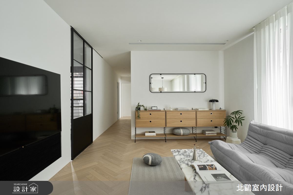 新成屋(5年以下)＿北歐風客廳案例圖片＿北鷗室內設計＿北鷗_77Suzy House之18