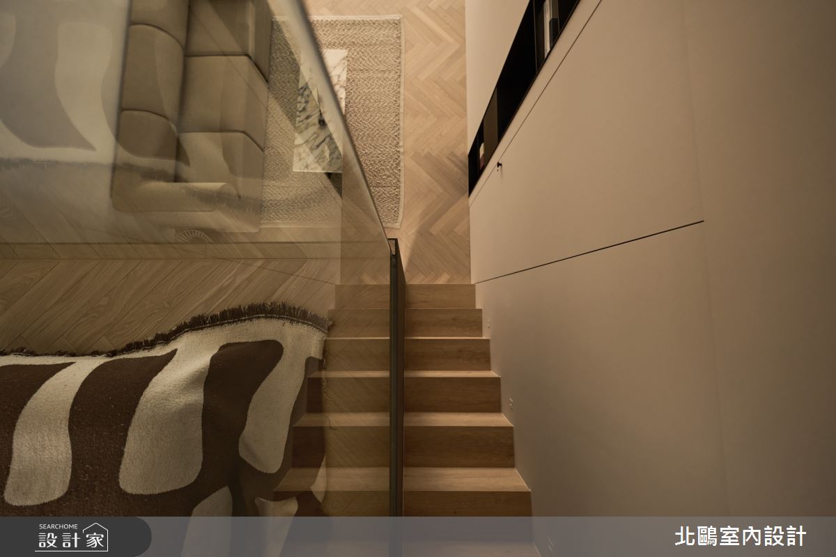 20坪新成屋(5年以下)＿北歐風臥室樓梯案例圖片＿北鷗室內設計＿北鷗_78Layered House之23