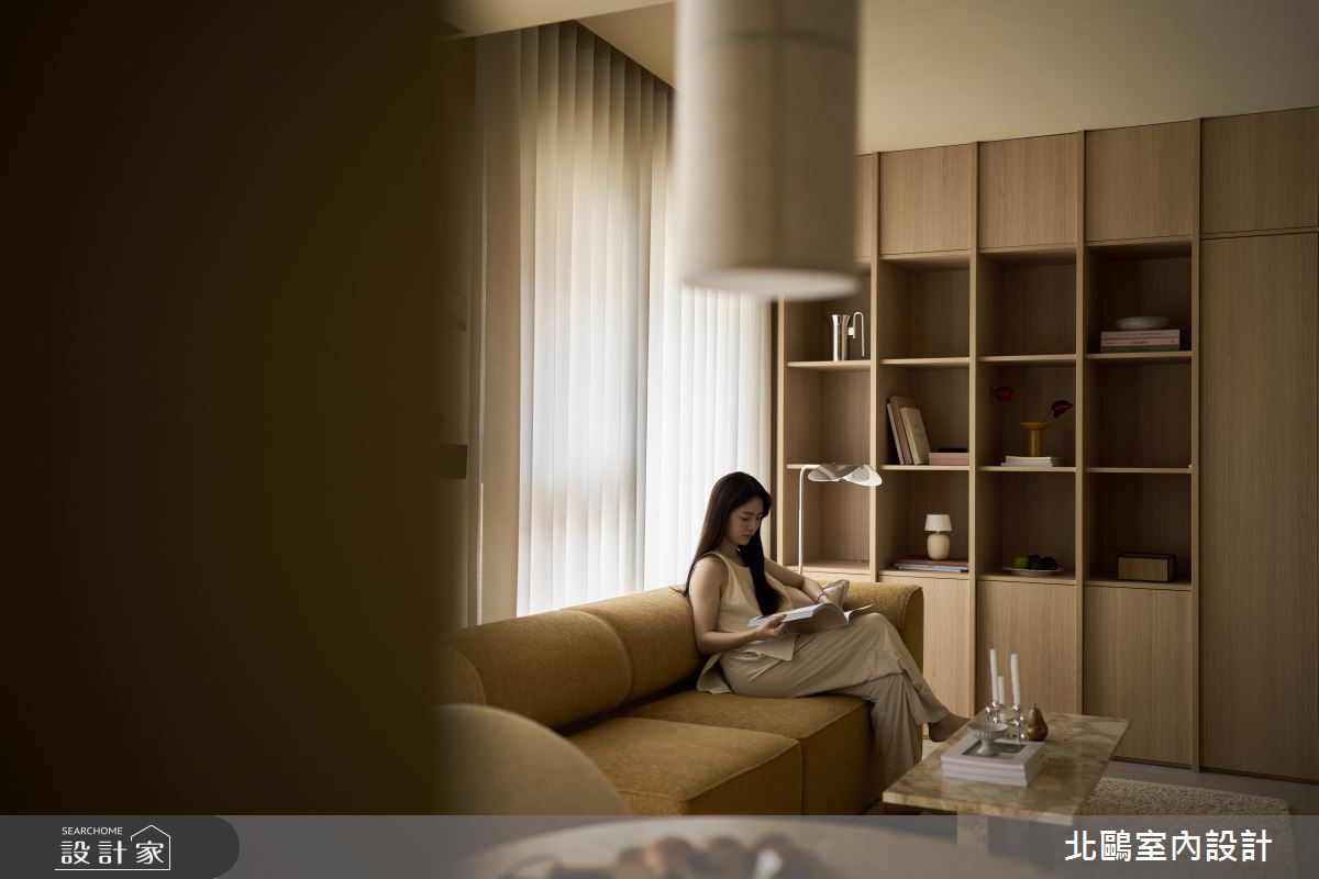 15坪新成屋(5年以下)＿北歐風客廳案例圖片＿北鷗室內設計＿北鷗_79Little Copenhagen之22